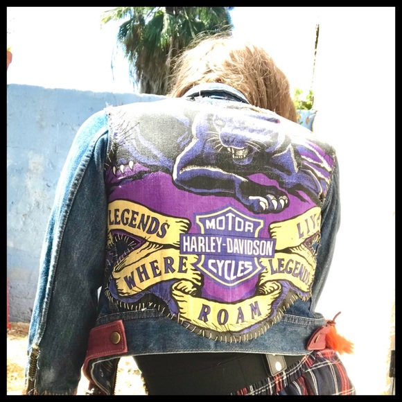 Cotton Fever Jackets & Blazers - “Panther” HANDMADE PUNK JACKET